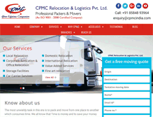 Tablet Screenshot of cpmcindia.com